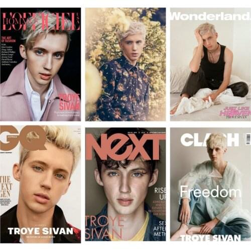 Sticker Hot Star The Boyfriend Tag Troye Sivan Popular YouTuber Model Singer Actor Custom DIY Painted Gift
