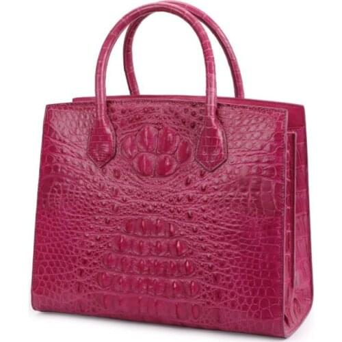 Hujingsha Ladies handbag the new crocodile bag for ladies has a large capacity multi-colored ladies cross-body women handbag