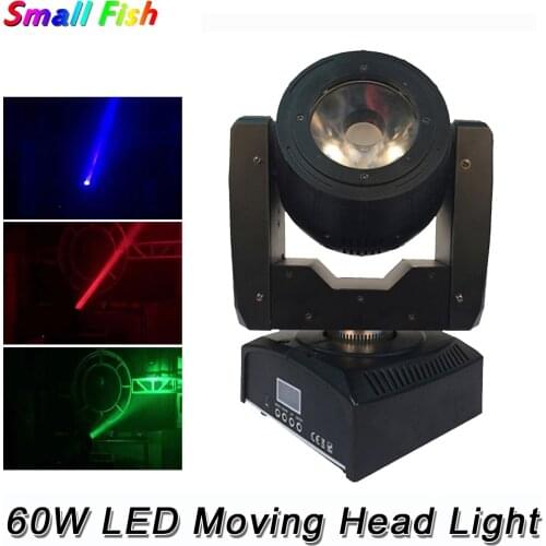 Free Shipping New 60W RGBW 4IN1 LED Moving Head Light DMX DJ Disco Party Show Wash Beam Lights Christmas Wedding Bar Zoom Light