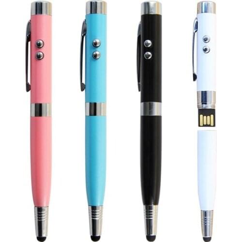 4colors 6in1 8GB 16GB 32GB 64GB Cle USB Memory Stick Pendrive Flash Card Mini Key 2.0 USB Flash Drive 128GB 256GB 1TB 2TB Gifts