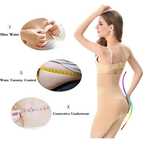 Women Slimming High Waist Tummy Control Knickers Pant Briefs Shapewear Underwear Body Shaper Lady Corset S-4XL