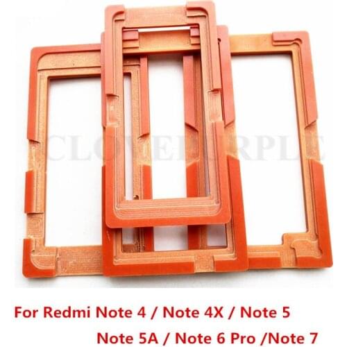 1PCS Glue Mould LCD Screen Glass Mold Holder for Xiaomi Redmi Note 4 Note 4X Note 5 Note 5A Y1 Note 6 Pro Note 7