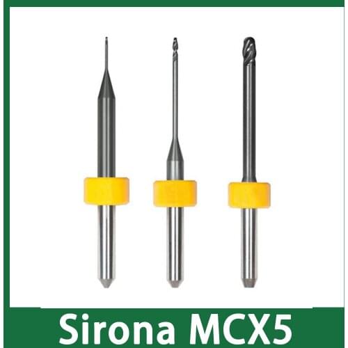 1pcs Sirona MCX5 Carbide Milling Tools Special for Zirconia Block