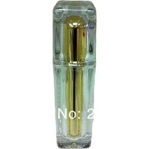 15ml Gold square shape press pump lotion/emusion bottle or press pump bottle for cosmetic container