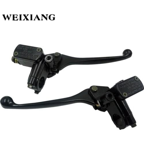 7/8" 22mm Universal Front ATV Brake Clutch Master Cylinder Reservoir levers Scooter Moped Right Left