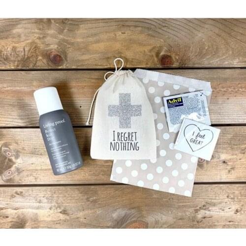 Glitter bachelorette bag personalized party favor bag welcome bag hangovers Bag thank you birthday gift bags Emergency Kit bag