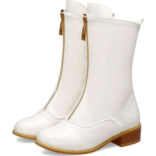 Big Size Simple boots boots women woman winter boots women women shoes botas