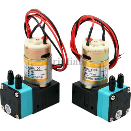 Galaxy UV Flatbed UD-1312 2512 1812 3212 Printer Spare Parts JH-30 24V DC 300-400ML/Min UV Ink Pump