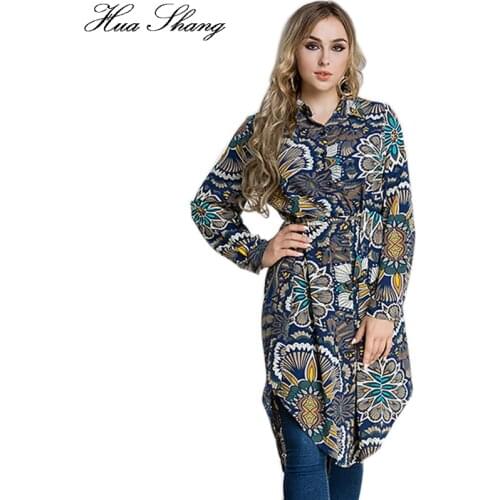 Женские рубашки с длинным рукавом Huashang China At AliExpress