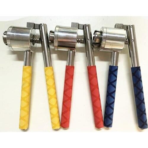 New Stainless Vial Crimper 13/15/20mm Glass Bottle Sealing Capping Tools Round Handle