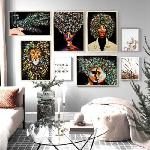 GATYZTORY Painting By Numbers Abstract Picture Drawing On Canvas Acrylic Paints Coloring By Numbers Home Wall Decor