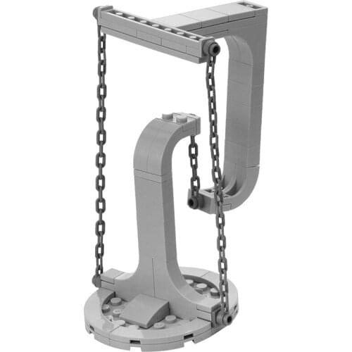 MOC Building Block C4269 Sculptures Anti DIY Tensegrity Gravity Dynamic Physics Balance Bricks Classic For Kids Toys Gifts