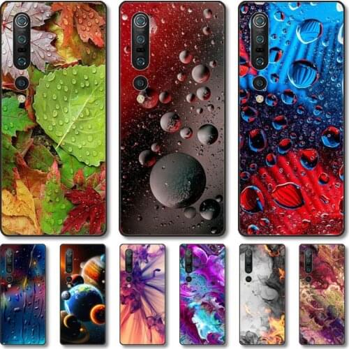 Colorful design Phone Case For Xiaomi MI 11 10 9 5g Lite Ultra Pro Note S Black Shell Cover