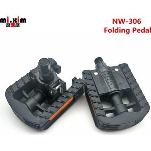 Mi.xim MTB Mountain Bike Folding Bicycle Nylon Pedal Folding Pedal Bike Part