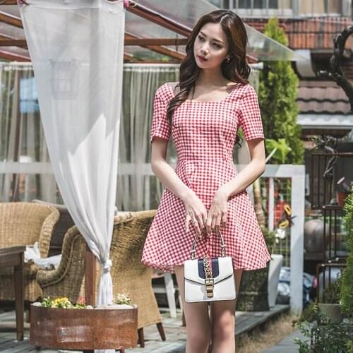 MingJieBiHuo Summer Dresses In A Cage