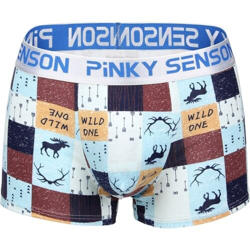 Pinkysenson Ropa interior Hombre Underpants Cексуальное Hижее белье Calzoncillos Boxershorts Men Underware