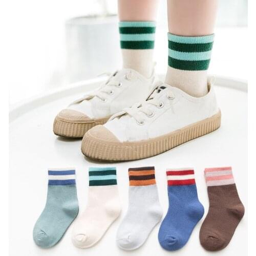 Kids Socks autumn spring winter Cotton Boy Lovely striped Baby Children Sock 1-12year 10pair=10pc=lot sales direct student