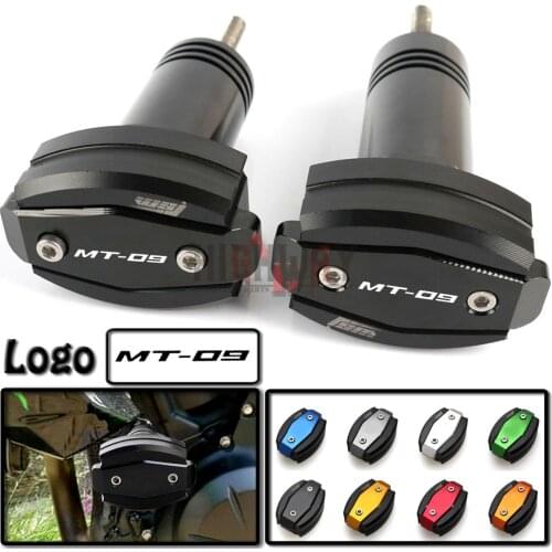 Motorcycle Crash Pad Protector CNC Engine Cover Frame Sliders Falling Protection For YAMAHA MT09 FZ09 MT-09 FZ-09 2013-2017
