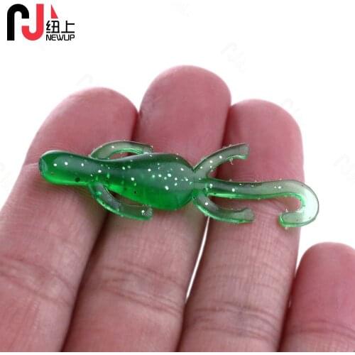 10pcs/Lot Worms Soft Fishing Lures 5cm 1g Jig Wobblers Salt Smell Silicone Artificial Baits Tail Swimbait Bass Carp Pesca Tackle