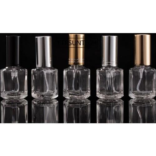 100pcs 5ml Glass Refillable Portable sample perfume bottles Travel Spray Atomizer Empty perfume bottle F2104