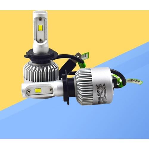 2 PCS H7 LED Headlight Bulbs 36W 9-32V IP65 Waterproof 8000LM Waterproof High Beam Low Beam Integrated Fog Light