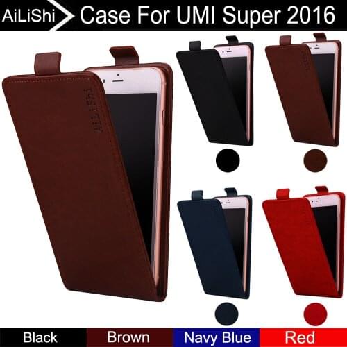 AiLiShi For UMI Super 2016 Case Up And Down Vertical Phone Flip Luxury Fashion Leather Case Phone Accessories Tracking In Stock