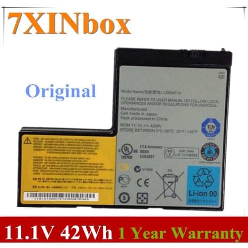 7XINbox 11.1V 42Wh Original Laptop Battery L08S6T13 For Lenovo IdeaPad Y650 4185 Y650 Y650A Series Tablet