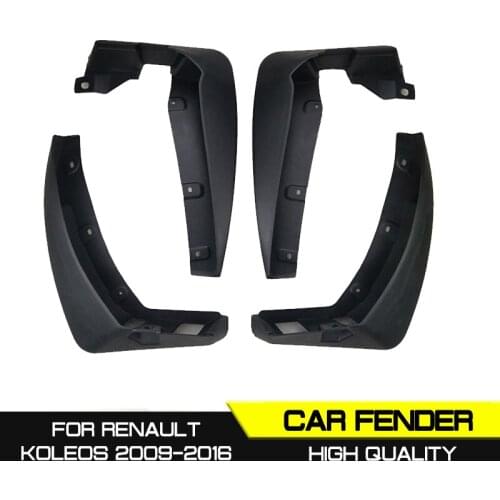 Car Front Rear Car Mudguards Fender Flare Mud Guard Flap Anti Splash Mudflap for RENAULT KOLEOS 2009 2010 2011 2012 2013-2016
