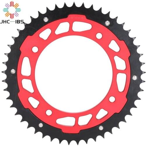 Motorcycle 49T Chain Sprocket For HONDA CR85 2003-2007 CR80R 1987-2002 CR 85 CR 80R