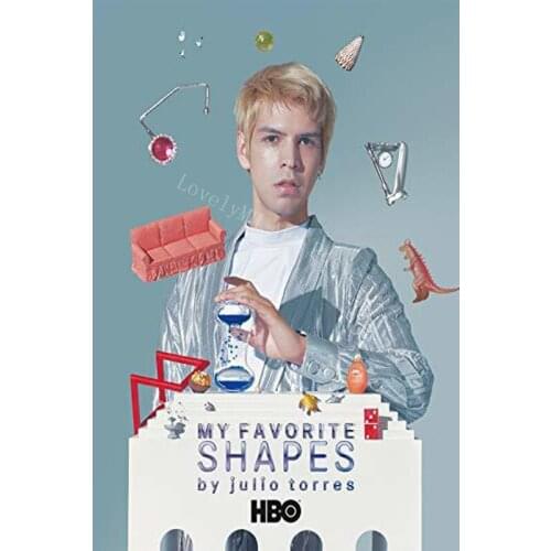 D1074 My Favorite Shapes by Julio Torres Movie Silk Fabric Poster Art Decor Indoor Painting Gift