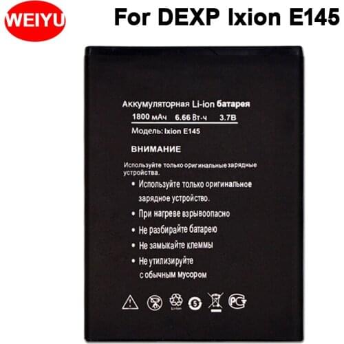 For DEXP Ixion E145 Battery EVO SE Accumulator 1800mAh High Quality