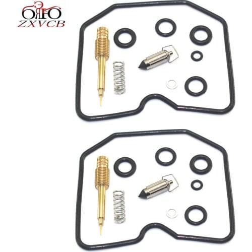 For EN 450 500 EN450 454 LTD 1985-1990 EN500 1990-1994 Motorcycle carburetor repair kit floating needle air screw parts
