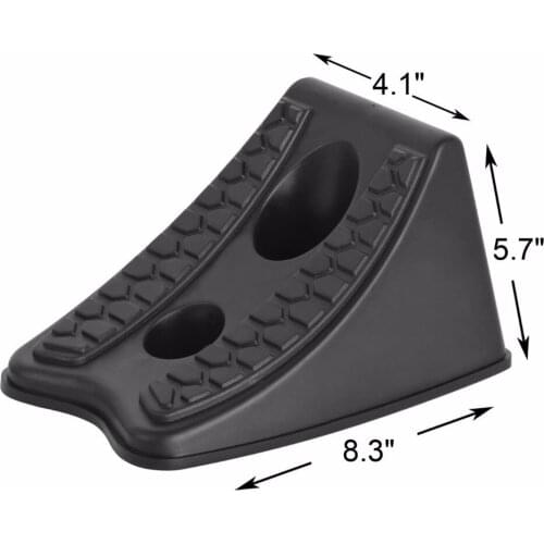 For SUV 4X4 ATV for Jeep Caravan Car FloTool Heavy Duty Wheel Chocks, Set of 2