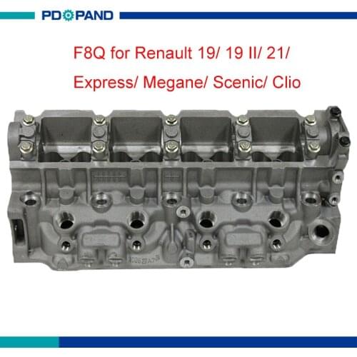 F8Q 610/714/722/724/764/768/774/776 engine cylinder head 908048 for Renault 19 II Clio 21 Express Megane Scenic 1.9L 7701468014