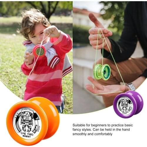 Hot Sale Yoyo Classic Baby Toys D2 Yoyo Ball Professional U Bearing Gift For Amateurs Beginners ABS Yo Yo Ball Kids Classic Toy