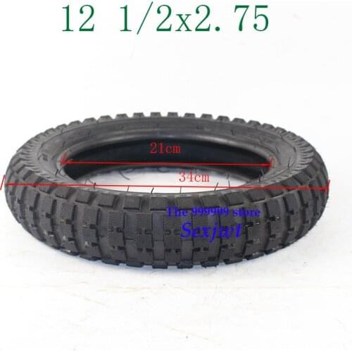 Good quality 12 1/2 x 2.75 tyre 12.5 *2.75 Tire or Inner Tube For 49cc Motorcycle Mini Dirt Bike Tire MX350 MX400 Scooter