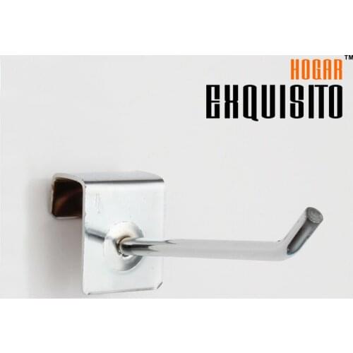 Hardware Fitting Slot Board Hook Square Tube Hook Wholesale Supermarket Shelves Clothing Accessories Crossbar Hook EH40-10G