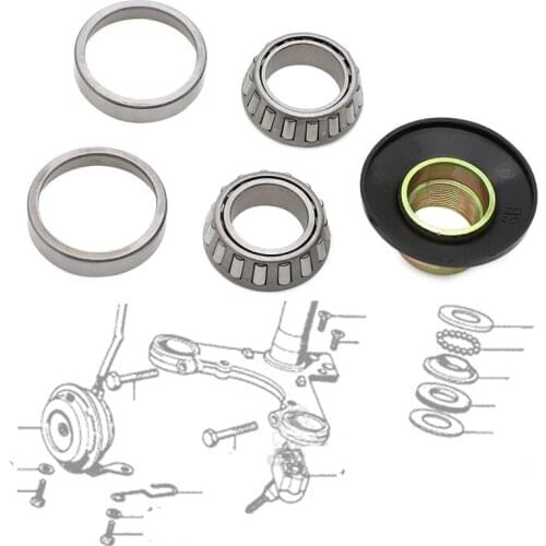 Motorcycle Steering Stem Rebuild Bearings For Honda Z50 SS50 CL70 CT70 SL70 XL70 S65 S90 CL90 CT90