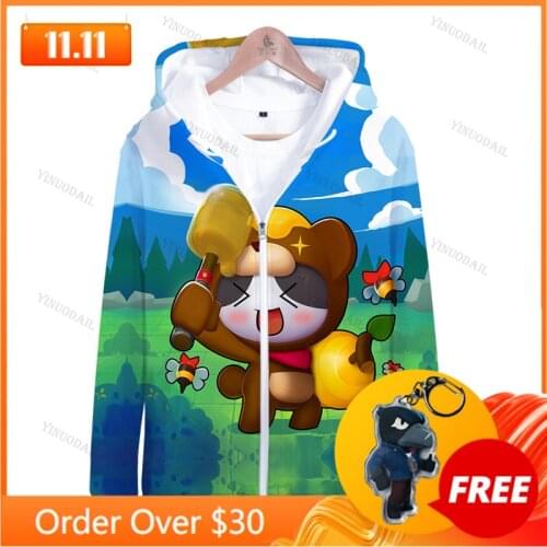Shoot Game 3D Print Hoodies Men Clothing Harajuku Sweatshirt Children Cute Crow Shoot Kids Star, Child Tops Boys Girls