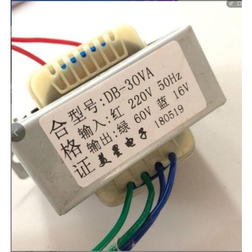 Power transformer 220V to 60V 16V pulse type bag filter transformer