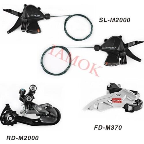 SHIMANO ALTUS Mountain Bike SL-M2000 Shifter Iamok RD-M2000 Rear Derailleur FD-M370 Front Derailleurs Bicycle Parts