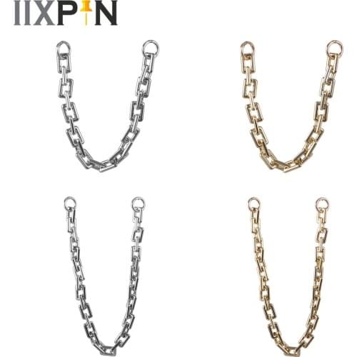 Fashion Bag Parts Accessories Single Shoulder Handbags Chains Heavy Metal Bag Chain Purse Handle Shoulder Strap Replacement