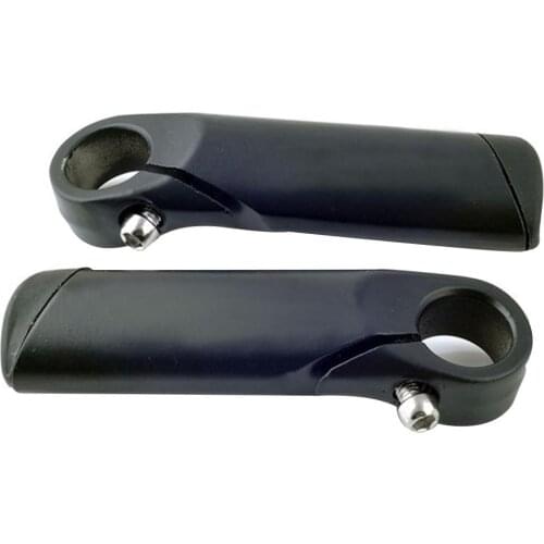 1 Pair Aluminum Alloy Mountain Bicycle Handlebars Aluminum Auxiliary Riding Horn Rest Handlebars Mountain Bike Accessories