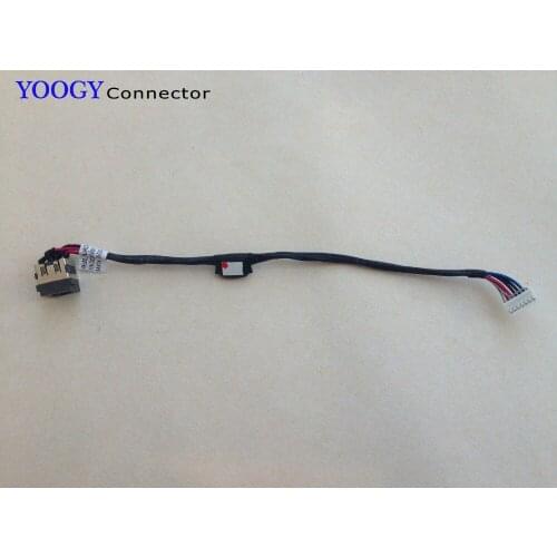 1pcs 020NP9 Power DC jack with cable fit for Dell Latitude E6520 series laptop dc socket port