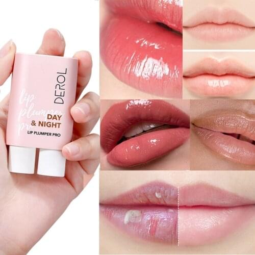 1pcs Moisturizing Lip Gloss Unisex plumping Nourishing Anti-wrinkle Lip Care Anti-cracking Reducing Lip Fine Lines Lip Cosmetics