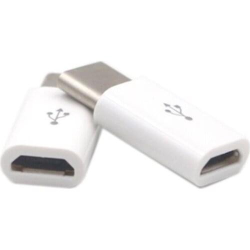 10PCS Type-c to Micro USB Adapter OTG Android Type-c Interface Mobile Phone Data Line Charging Converter