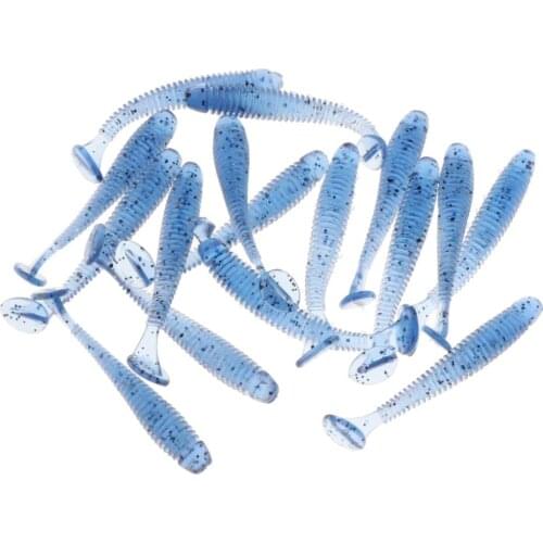 16pcs colorful Lifelike Worm Soft Lure Earthworm Fishing Silicone Artificial Bait Fishy Smell Shrimp Additive Bass Carp 5cm