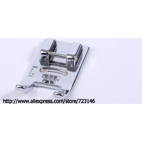 2pcs Cording Foot Feet (7-hole/7mm) 5-hole/7mm) Domestic Sewing Machine Part Accessories for Brother Juki Singer janome babylock