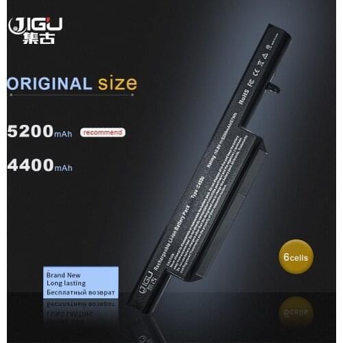 JIGU Laptop Battery For Clevo C4500BAT-6 C4500BAT6 B4100M C4500 C4500BAT6 B4105 B5100M B5130M W150 Series W240C W240HU W250H