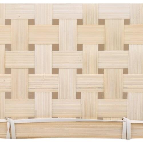 Pure Handmade Bamboo Weave Grid Bamboo Block Decoration Kindergarten Hotel Corridor Corner Decoration